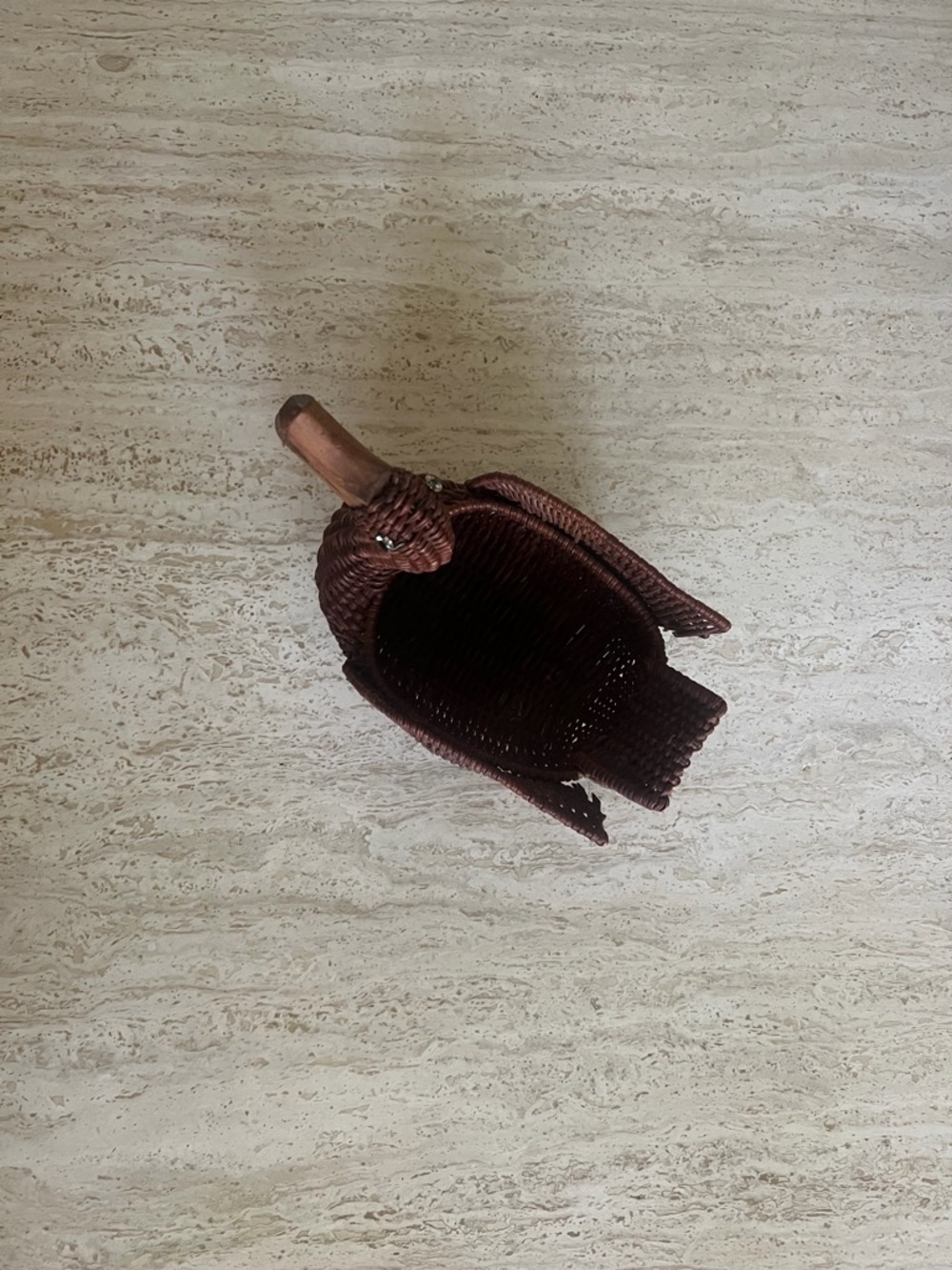 Vintage Bird Basket